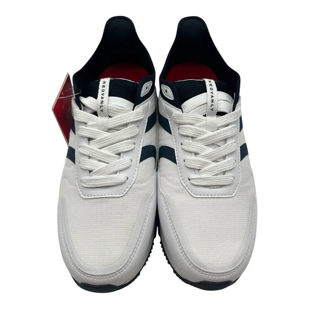 Redvanly Challenger Golf Shoes Mens Sz‎ 9 Navy Blue White Spikeless Sneakers